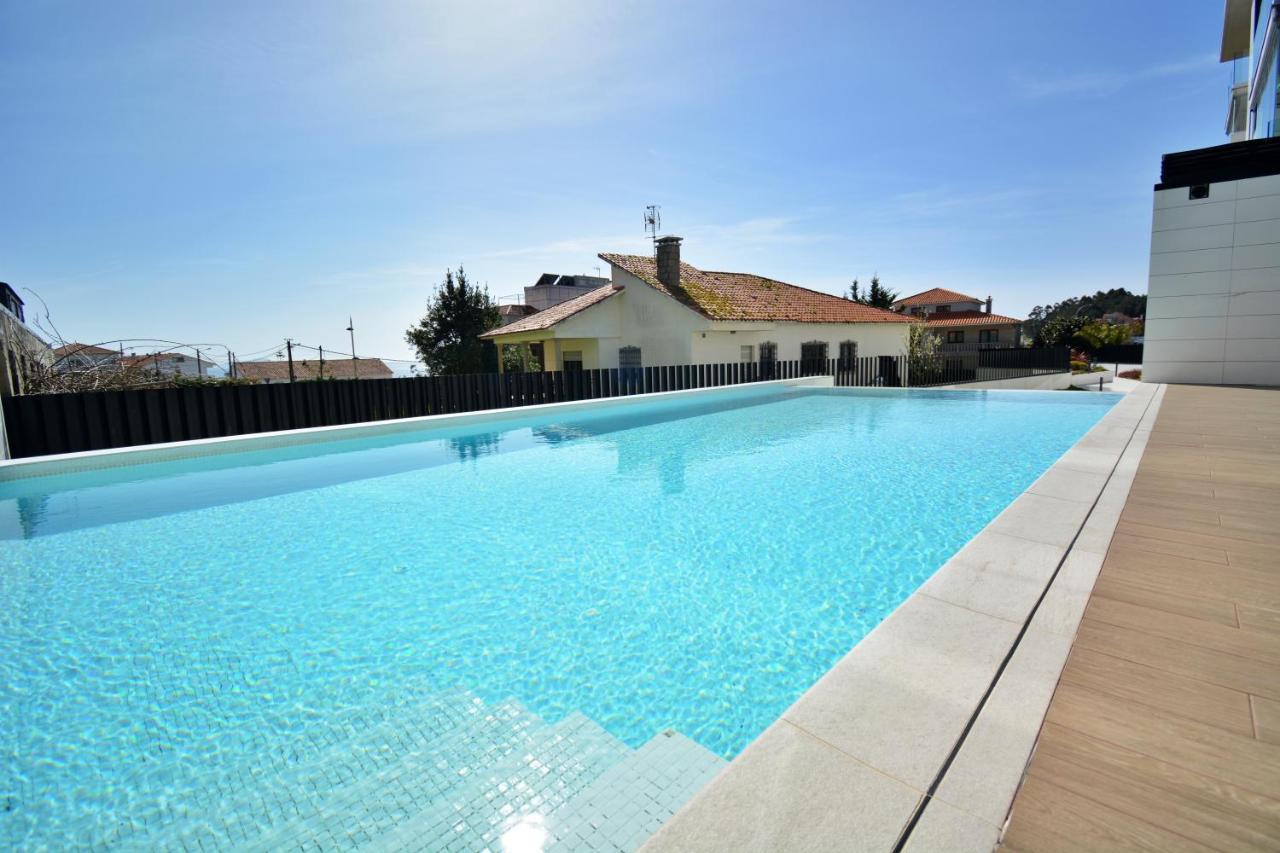 Precioso Apartamento Con Piscina En Sanxenxo Zewnętrze zdjęcie